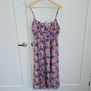 Floral Spaghetti Strap Dress